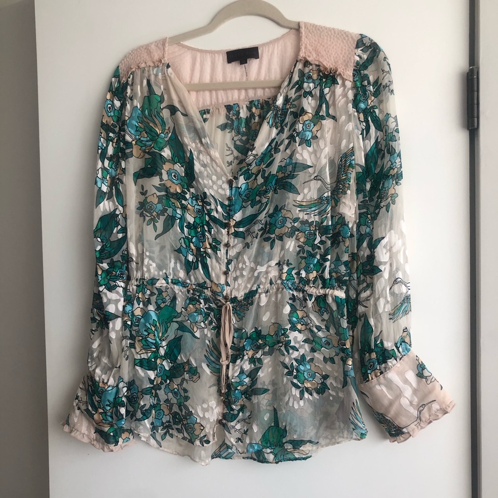 Hale bob sheer top